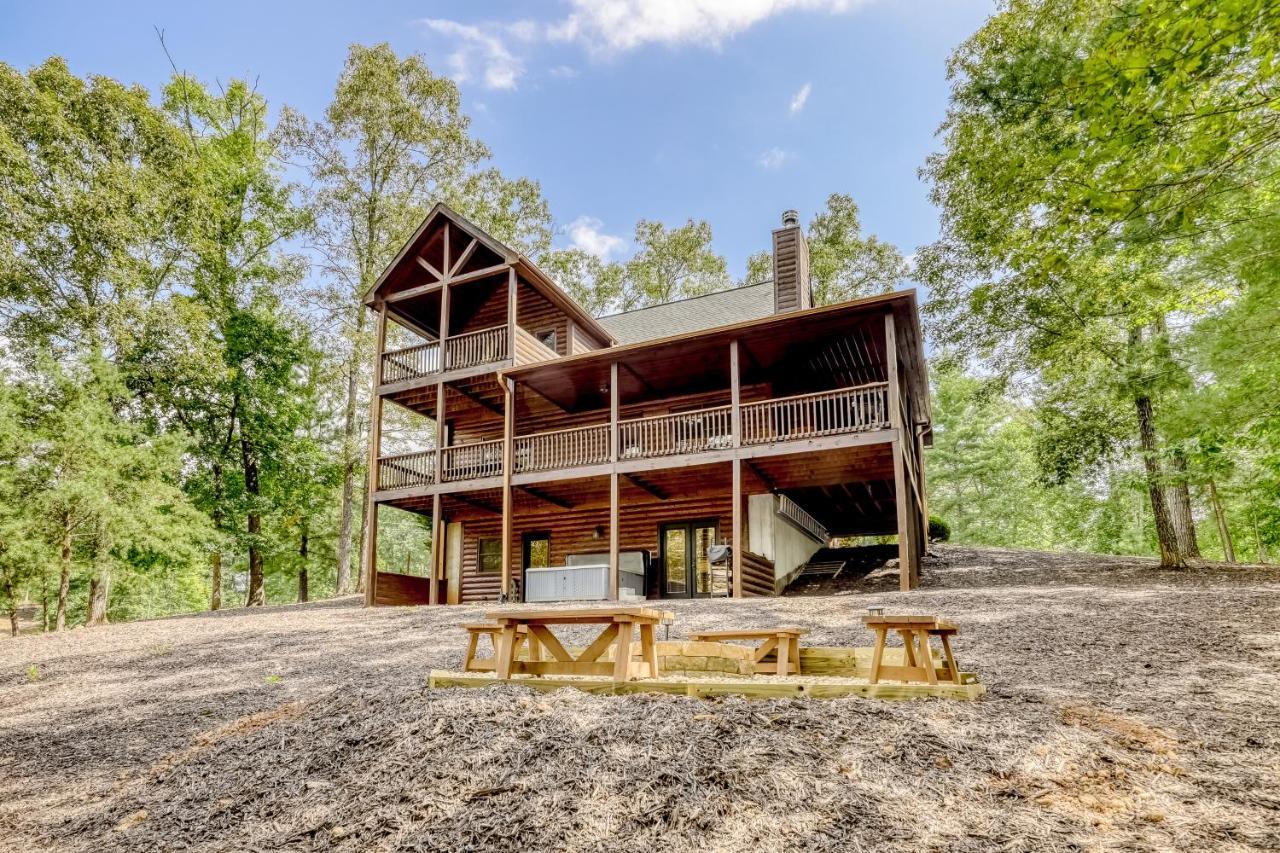 Casa Nel Bosco Villa Blue Ridge Bagian luar foto