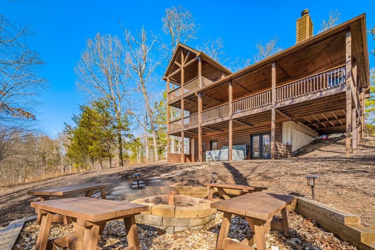 Casa Nel Bosco Villa Blue Ridge Bagian luar foto